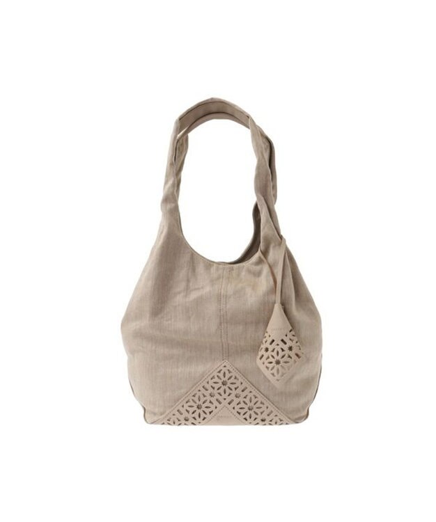 genten リノ トートバッグ大 イエローブラウン