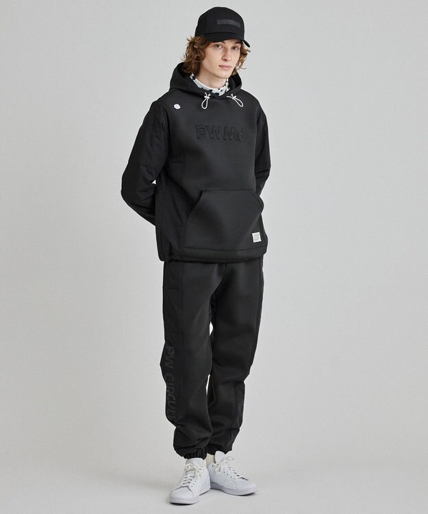 PW CIRCULUS 【MEN】中綿コンビデタッチャブルフーディ ブラック系