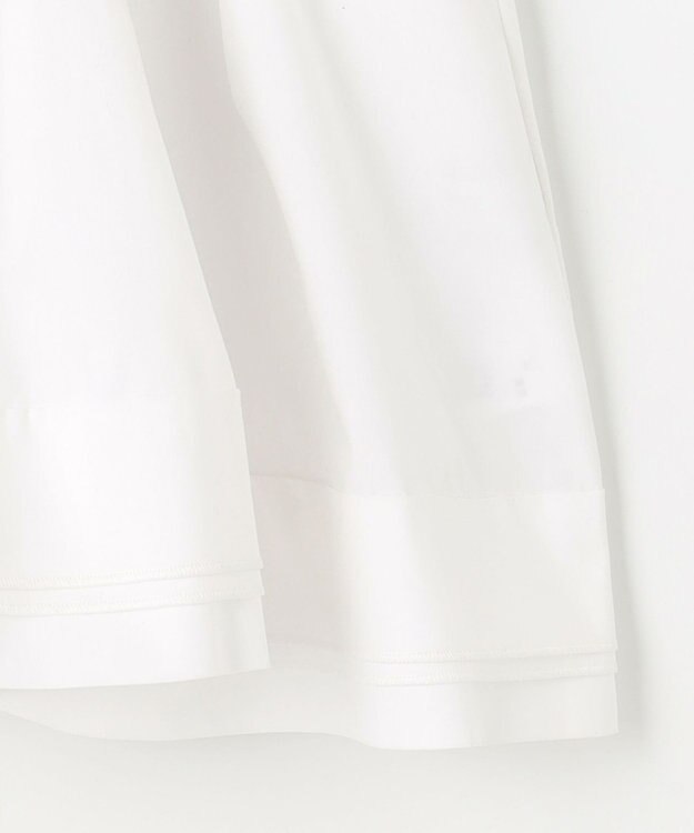 #Newans ナローウエストデザインブラウス ホワイト