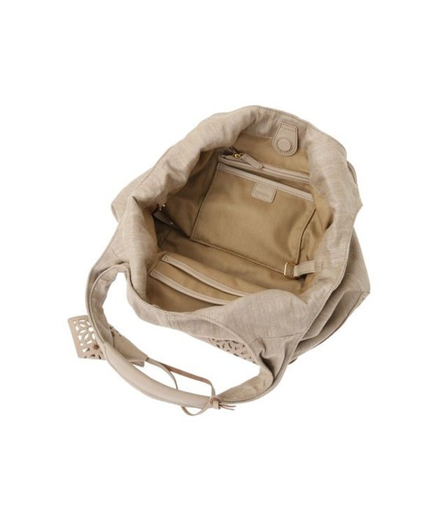 genten リノ トートバッグ大 イエローブラウン