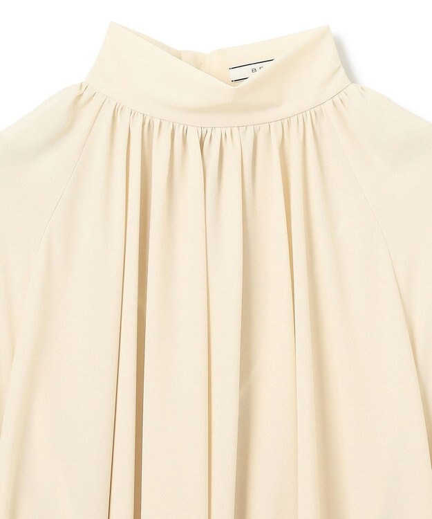 BEIGE， 【WEB限定】DION / ギャザーブラウス Sand