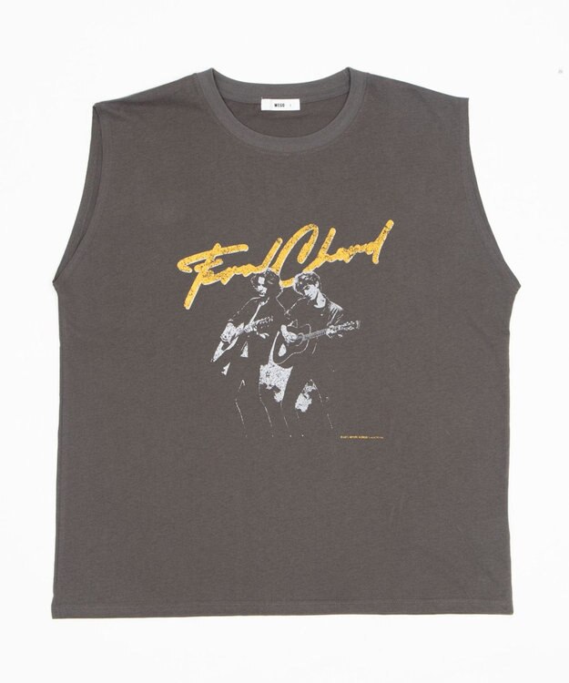 WEGO 【ユニセックス着用ITEM/MLサイズ展開】グラフィックBIGノースリーブ 柄3