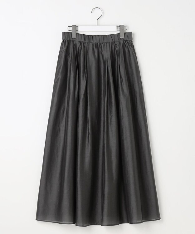 自由区 L エアリーローンプレーン スカート ストレート