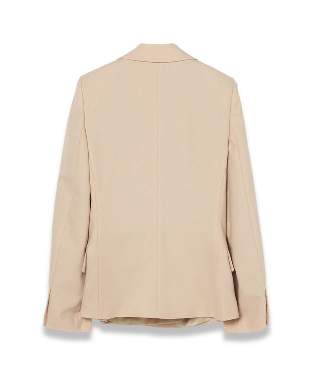 JOSEPH ライトフランネル　シングルブレストジャケット Champagne