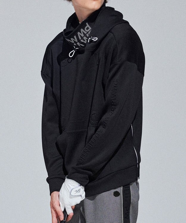 PW CIRCULUS 【MEN】 デタッチャブルフーディー ブラック系1