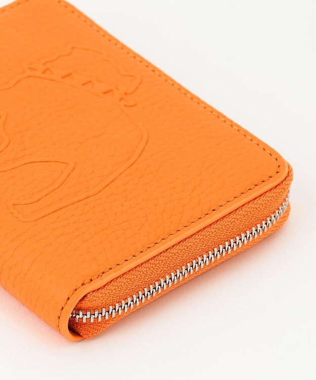 J.PRESS MEN 【MORPHO×J.PRESS】バックブル  コンパクトウォレット オレンジ系
