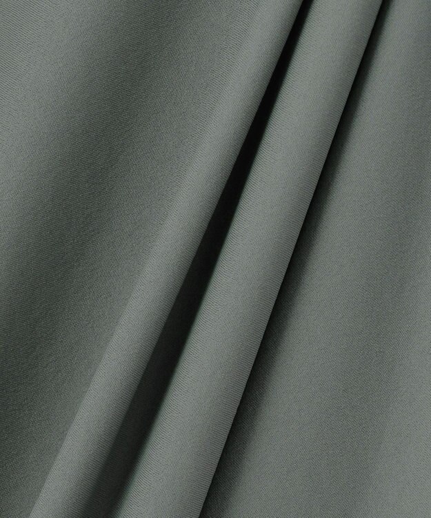 J.PRESS LADIES S 【洗える】シアージャージー フレアー スカート スレート系