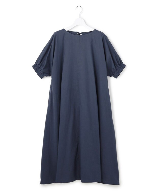 J.PRESS YORK STREET 【WOMEN】ドルマンワンピース ネイビー系