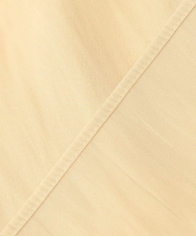 組曲 S 【前後着用可】ギャザーライトデシン ブラウス カスタード系