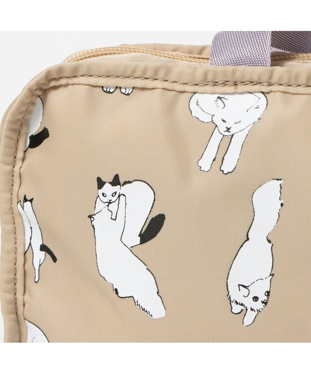 UNBILLION カシュカシュ cachecache / naabコラボキャットポーチ ベージュ