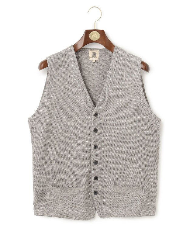 J.PRESS MEN 【WEB・一部店舗限定】アンカーベスト ライトグレー系