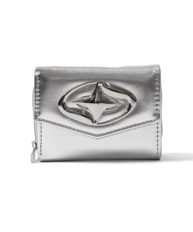 WEGO BIGメタルパーツウォレット シルバー