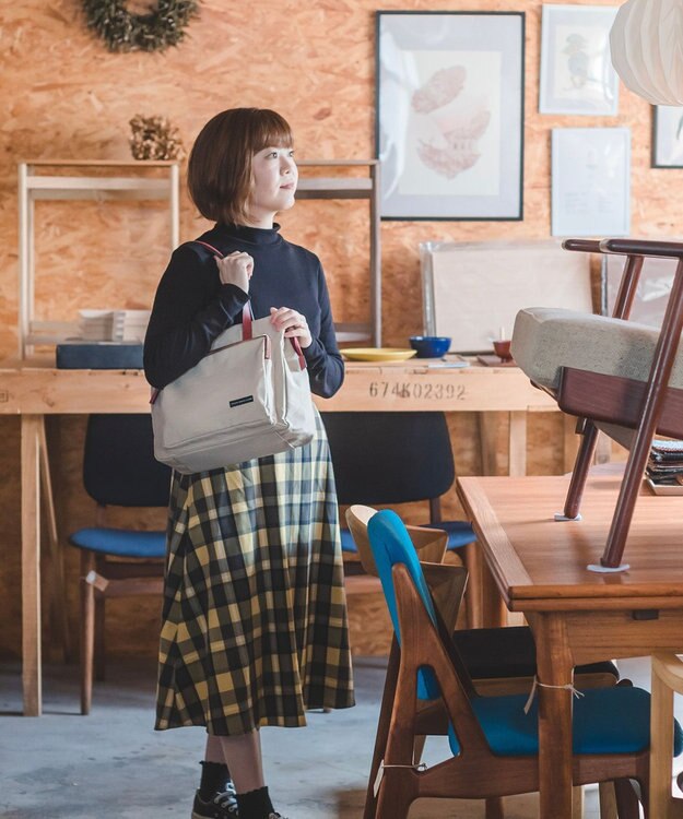 YUSHI Square - TOTEBAG トートバッグ ベージュ