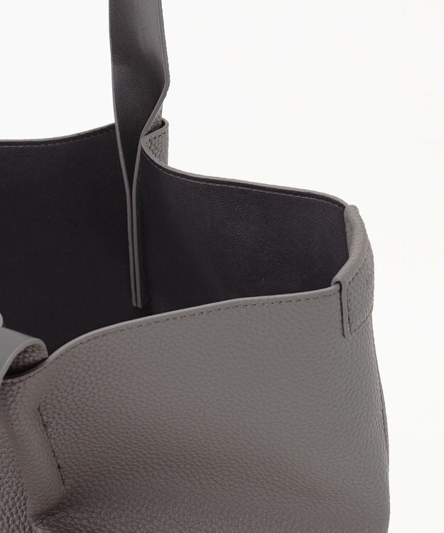 JOSEPH HOMME シンセティックシュリンクレザー　トートバッグ グレー系