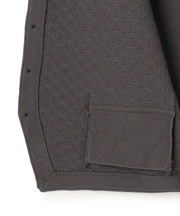 J.PRESS MEN 重ねて映える洗練レイヤード【ストレッチ / イージーケア】【FLEX YARN】ハイゲージ ニットベスト グレー系