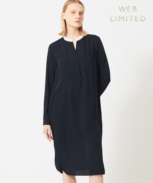 BEIGE， 【WEB＆一部店舗限定】ZEKOLVA / ワンピース Navy