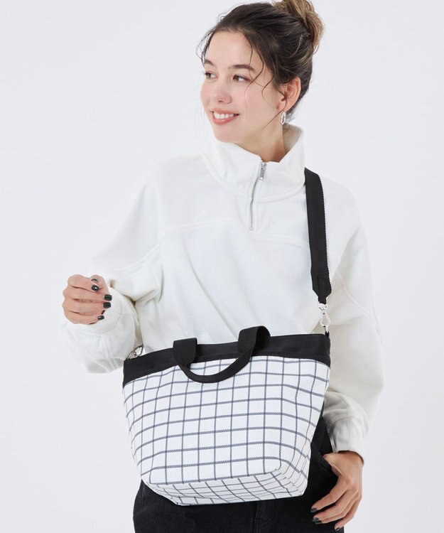 LeSportsac BUCKET TOTE/モノクラスチェック モノクラスチェック
