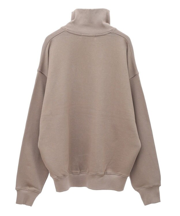 AMERICAN HOLIC ハーフＺＩＰスウェット1 Mocha