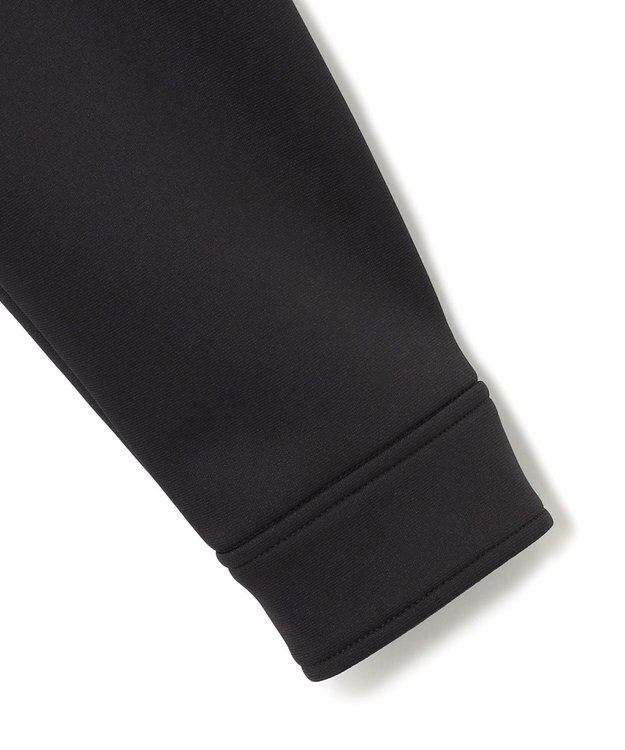 ICB 【洗える】 コンパクトダンボールニット ジャケット ブラック系