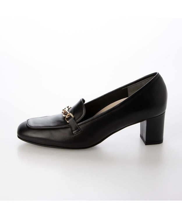 Riz raffinee <Riz raffinee>ビットヒールアップローファー ブラック