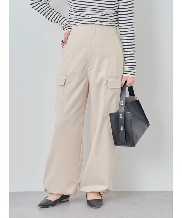 Green Parks ・ＥＬＥＮＣＡＲＥ　ＤＵＥ　カーゴパンツ Ivory