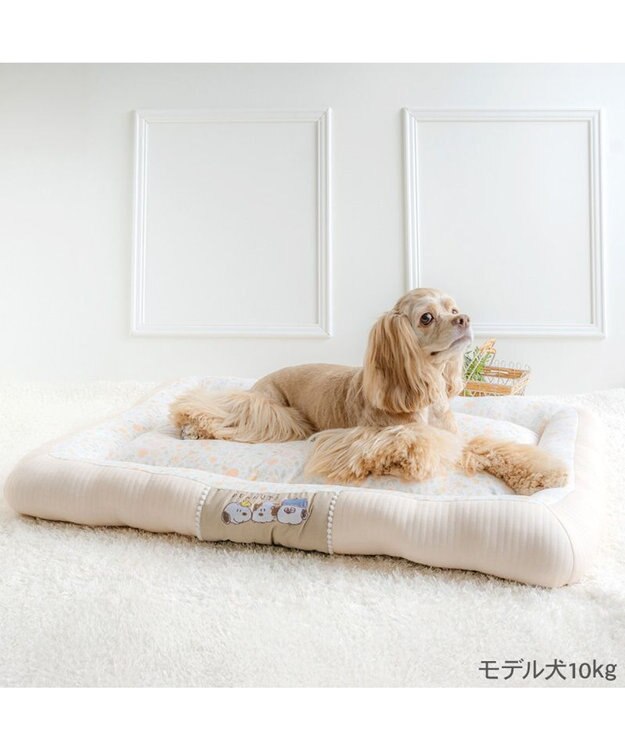 PET PARADISE スヌーピー カドラー ＬＬ 《のほほん柄》　 ライトベージュ