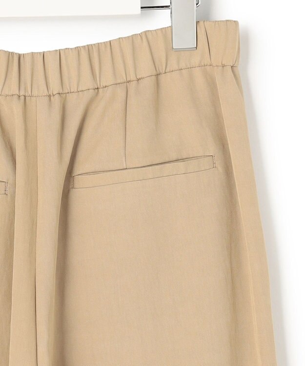 23区 S 【先行予約】ドレープツイル アシンメトリー ワイド パンツ ベージュ系