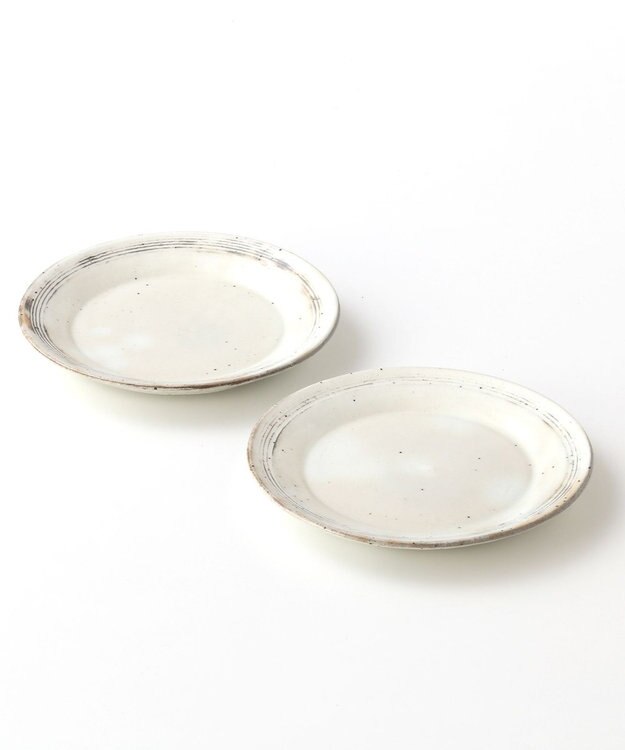 たち吉 【たち吉】浮雲 取り皿〈2枚〉 美濃焼 キナリ