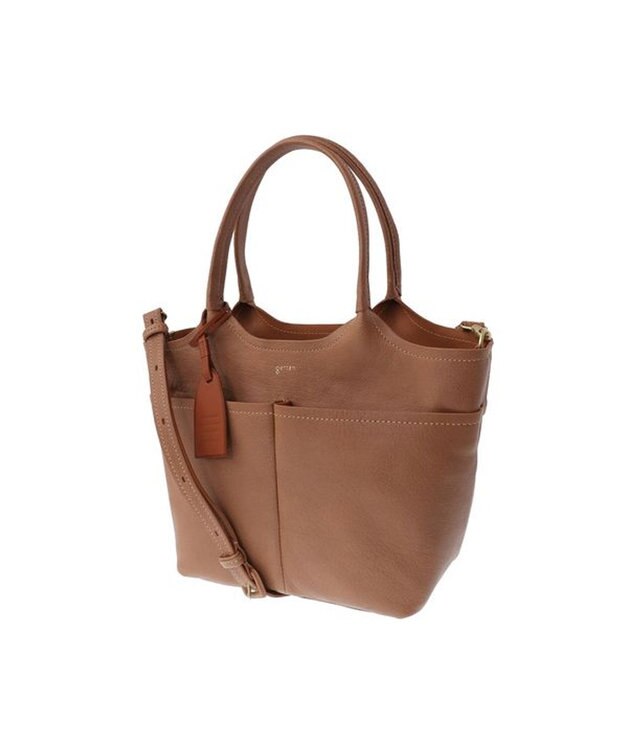 genten タスカ 2wayトートバッグ グレージュ