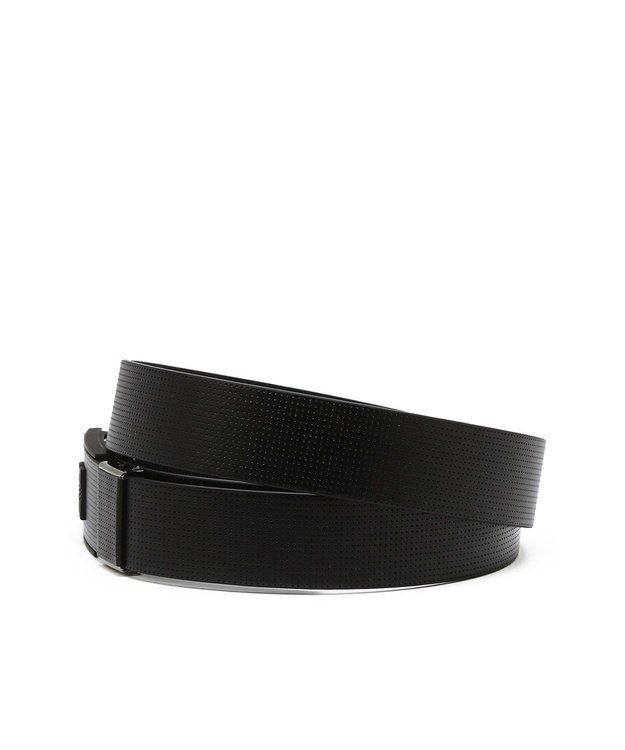 DAKS DAKS GOLF DDロゴ レザーオートマチックベルト ブラック