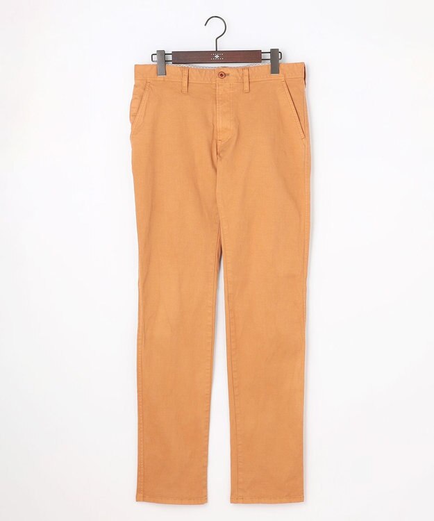 JOSEPH ABBOUD 【ストレッチ】ヴィンテージコットンストレッチパンツ オレンジ系