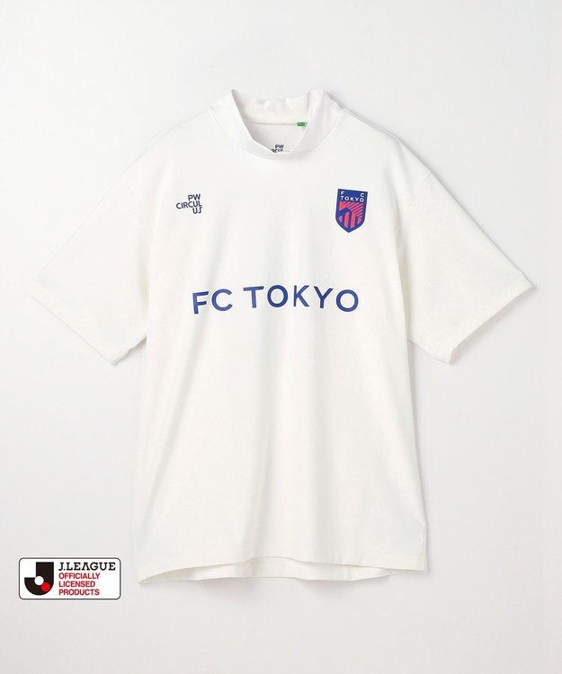 PW CIRCULUS 【UNISEX】J.LEAGUE モックネック J1所属の20クラブコラボ ゴルフ FC東京