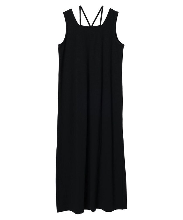 Green Parks ＳＥＴ２点ベスト＋マルチストラップワンピース Gray