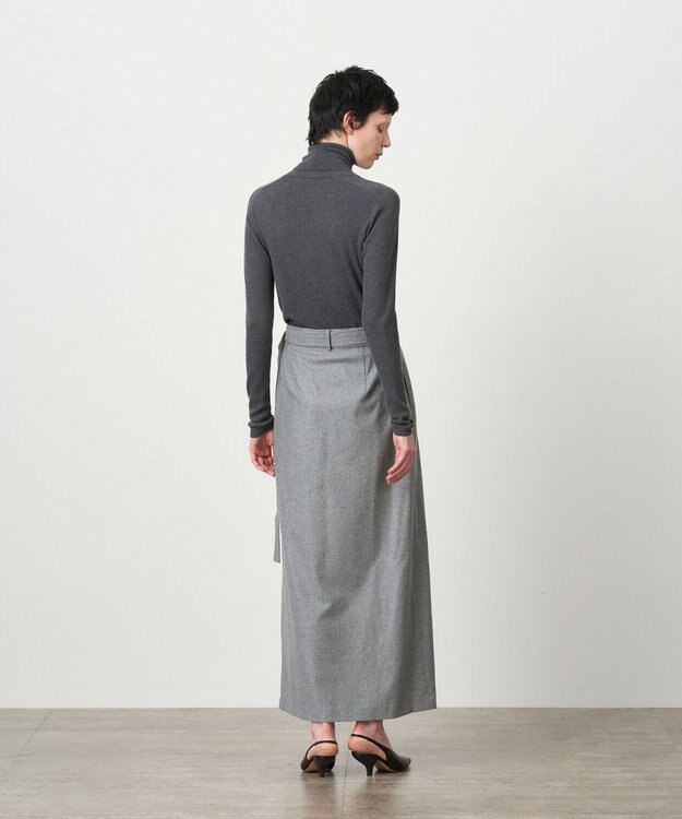 ATON WOOL CASHMERE SILK | タートルネックセーター WARM WHITE