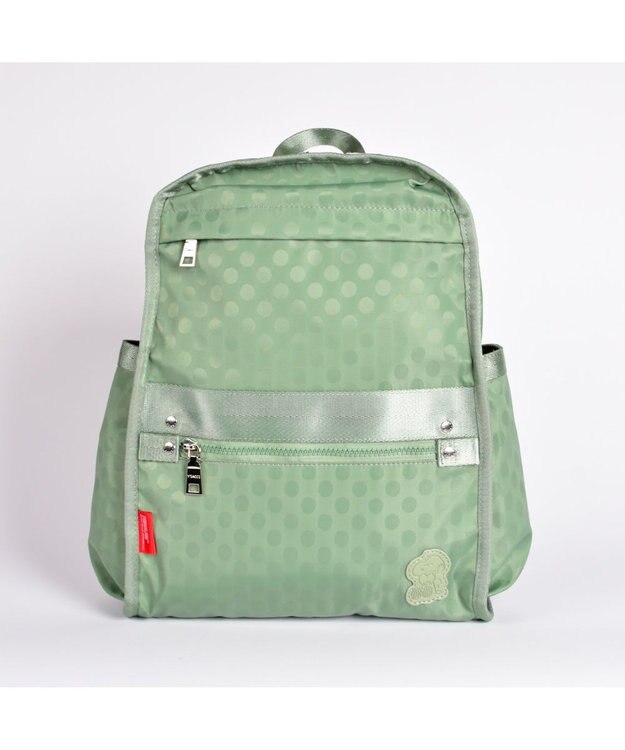 Y'SACCS 【PEANUTSコラボ】SNOOPY（スヌーピー） Polka Dots デイパック ライトグリーン