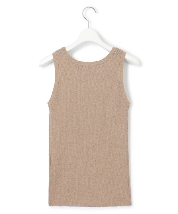 23区 S 【新色追加/Oggi6月号掲載】コットンリブ タンクトップ ブラウン系