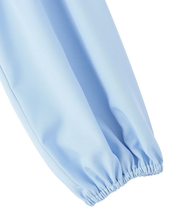 earth music&ecology 2wayオフショルバルーンヘムフリルブラウス Blue