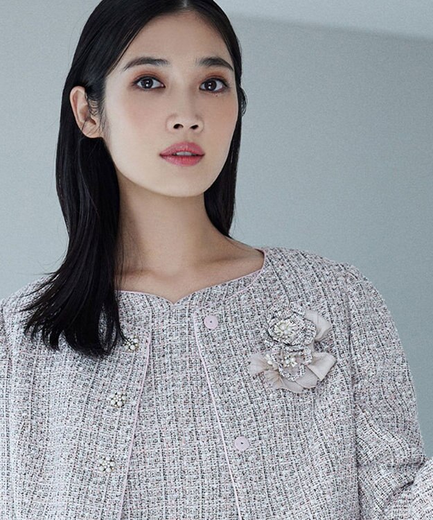 TOCCA ATELIER SENKA FLOWER CORSAGE コサージュ ピンク系5