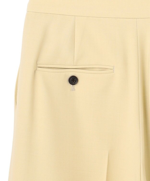 BEIGE， WASCO / 2WAYストレッチウールタックカービーパンツ L.Mustard