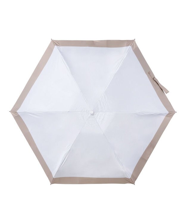 MOONBAT 【遮光100％】晴雨兼用 折りたたみ傘 コンパクト kowaza コワザ バイカラー ホワイト