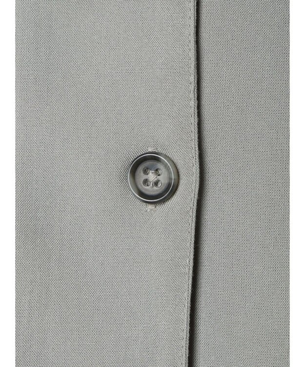 CRAFT STANDARD BOUTIQUE レーヨンワイドシャツ Sax