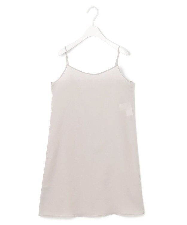 ICB L 【WEB限定・接触冷感・UVケア・速乾・防シワ・洗える】 FluidBackSatin  ワンピース トープ系