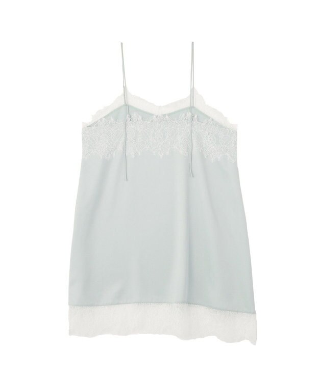 AMERICAN HOLIC レースサテンキャミワンピース Mint
