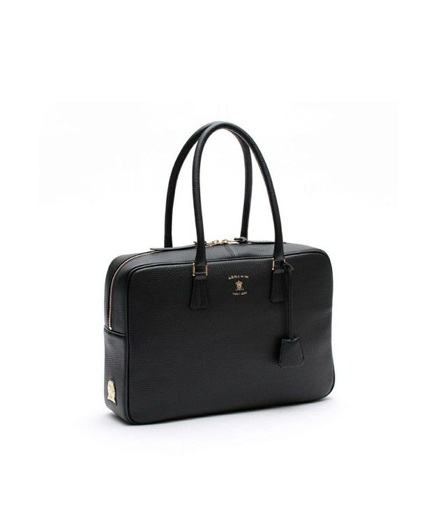 A.D.M.J. 【New】牛革ボストン34cm シッコク
