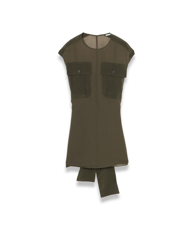 JOSEPH クレープドソワ　ブラウス　KNIZA Palm Leaf