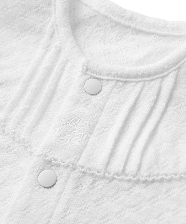 MIKI HOUSE HOT BISCUITS 【ミキハウス】【50-70cm】セレモニードレスセット【通年向け】【箱入】 白