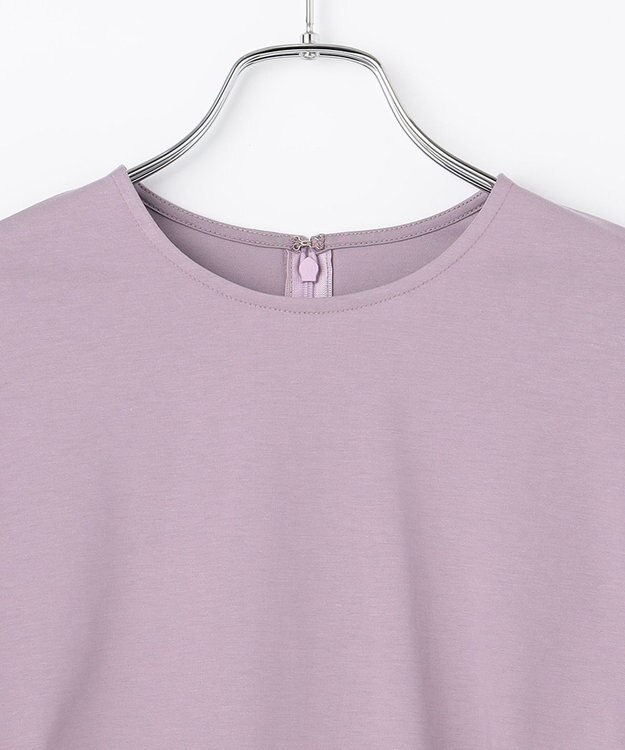 #Newans 【ANSWER for シティライフ】乾燥機対応！パフスリーブカットソー パープル系