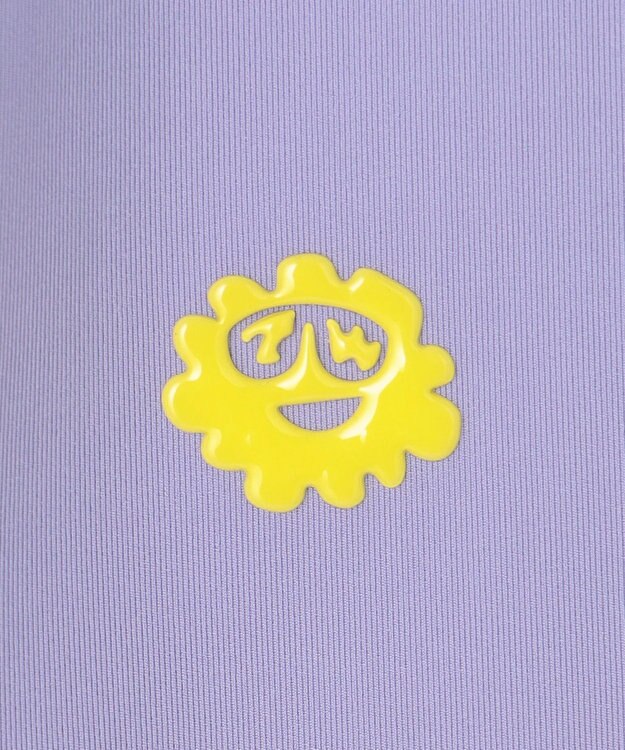 PW CIRCULUS 【WOMEN】【ストレッチ / UVケア】ロゴ モックネック シャツ ゴルフウェア レディース ラベンダー