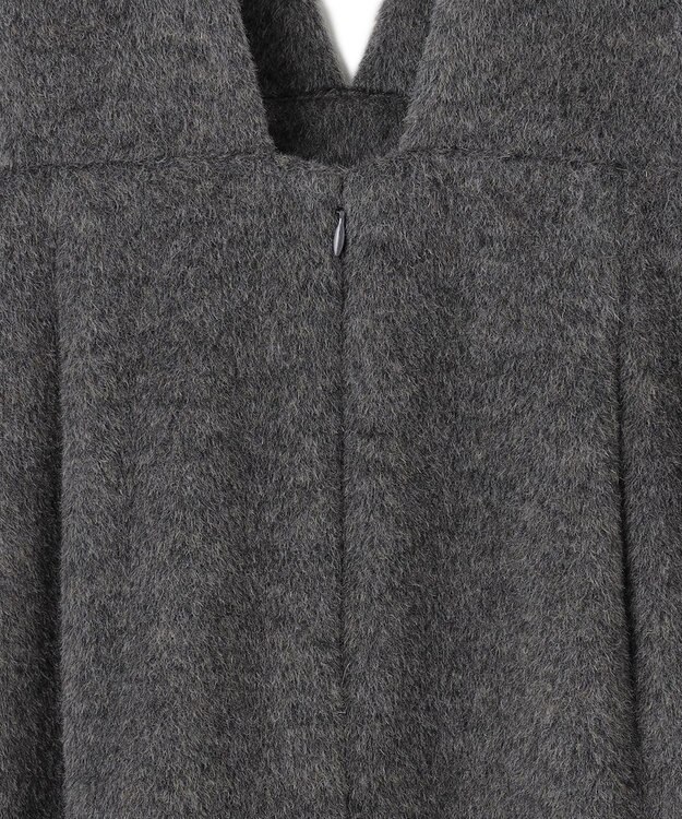 23区 【SACRA】 アルパカモヘヤシャギー ワンピース グレー系