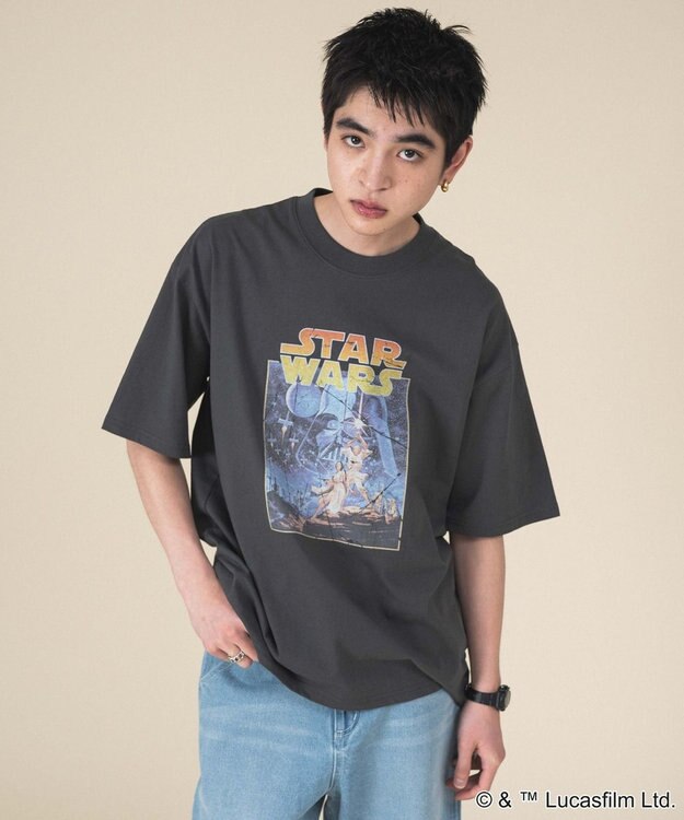 WEGO 【新柄追加/STARWARS/ユニセックス着用ITEM/SMLサイズ展開】STAR　WARS/グラフィックT（S） 柄2